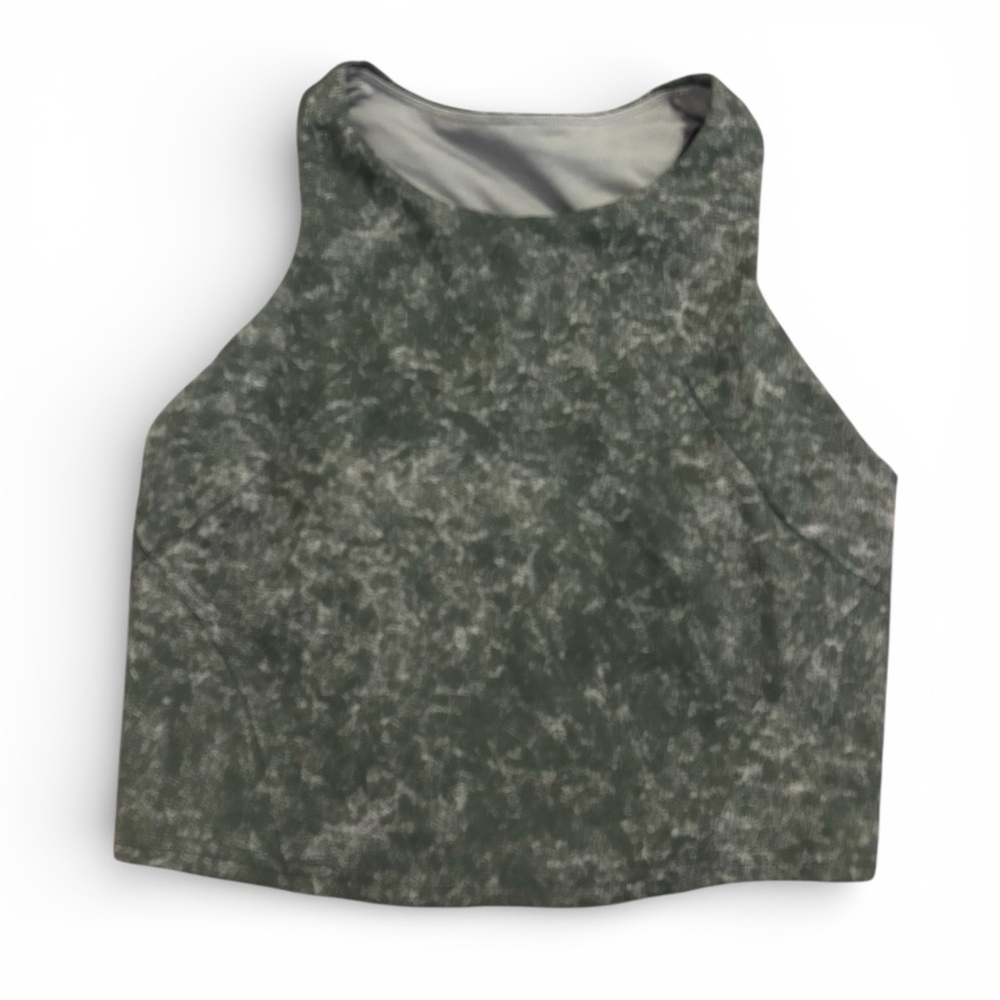Lululemon Invigorate Training Tank Denim Wash Dusky Lavender Size 6 Workout Top